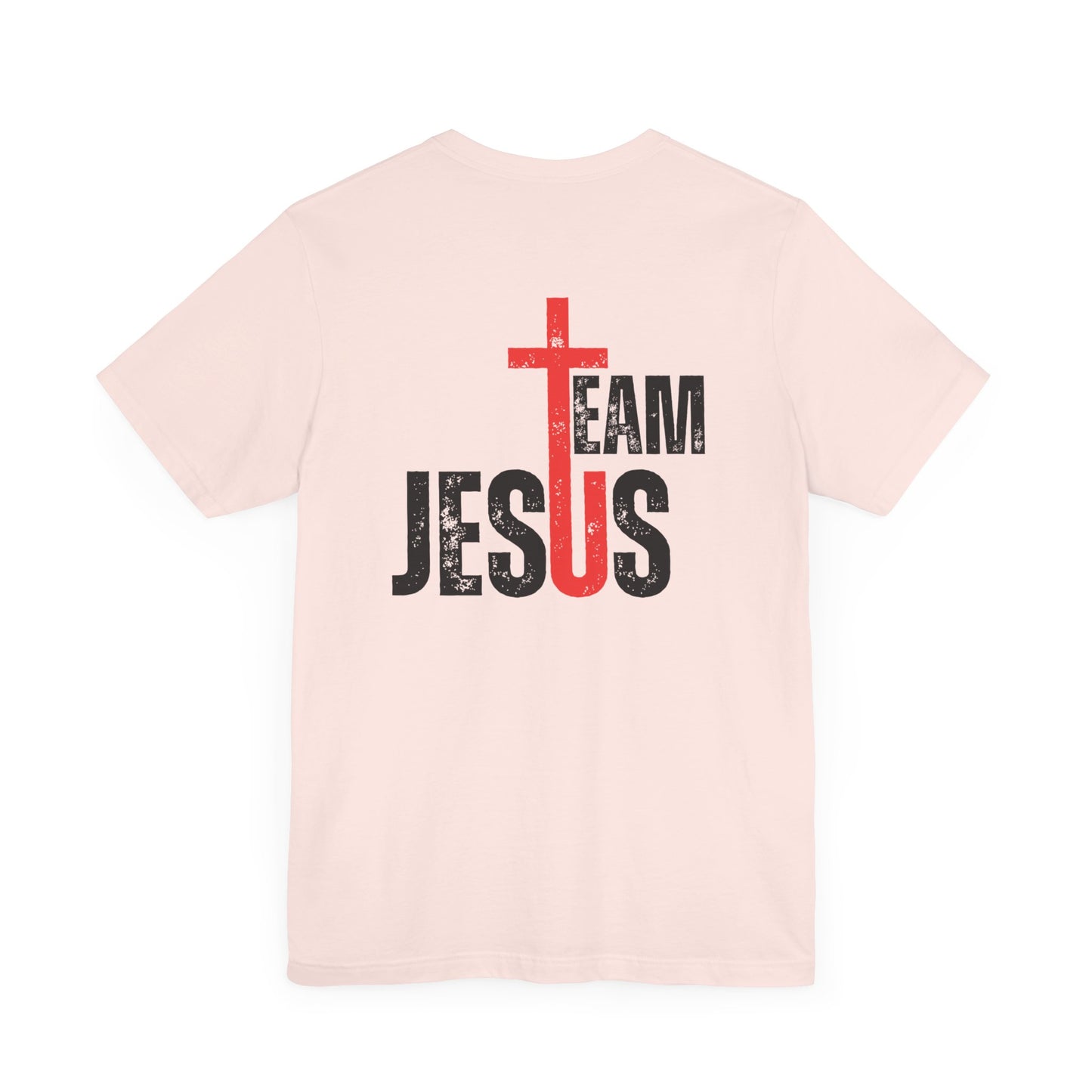 Team Jesus - Front Back - Unisex Jersey Short Sleeve Tee