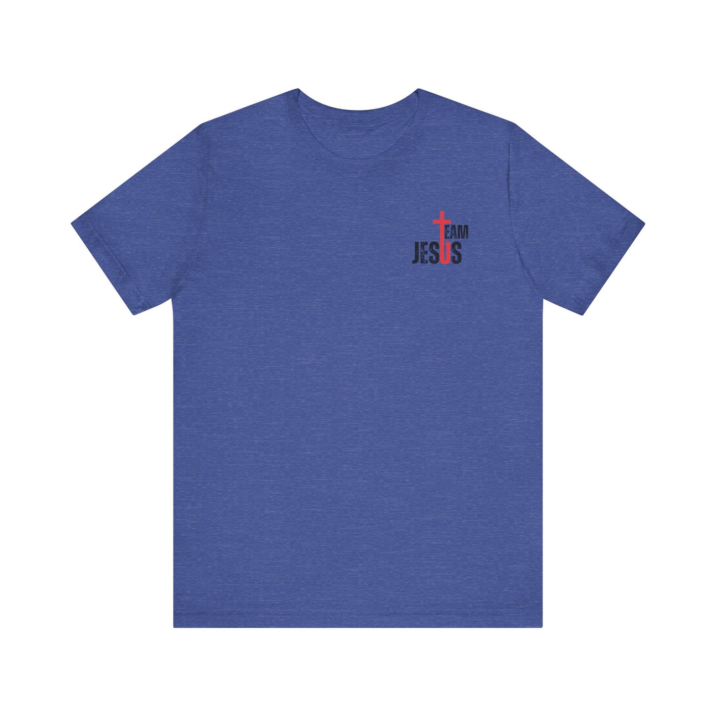 Team Jesus - Front Back - Unisex Jersey Short Sleeve Tee
