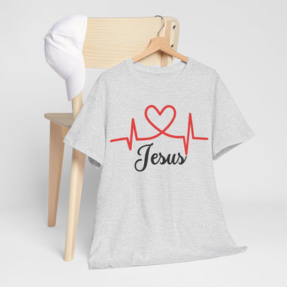 Jesus Hearth - Unisex Heavy Cotton Tee