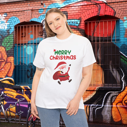 Christmas Santa Unisex Tee - Festive Holiday Apparel