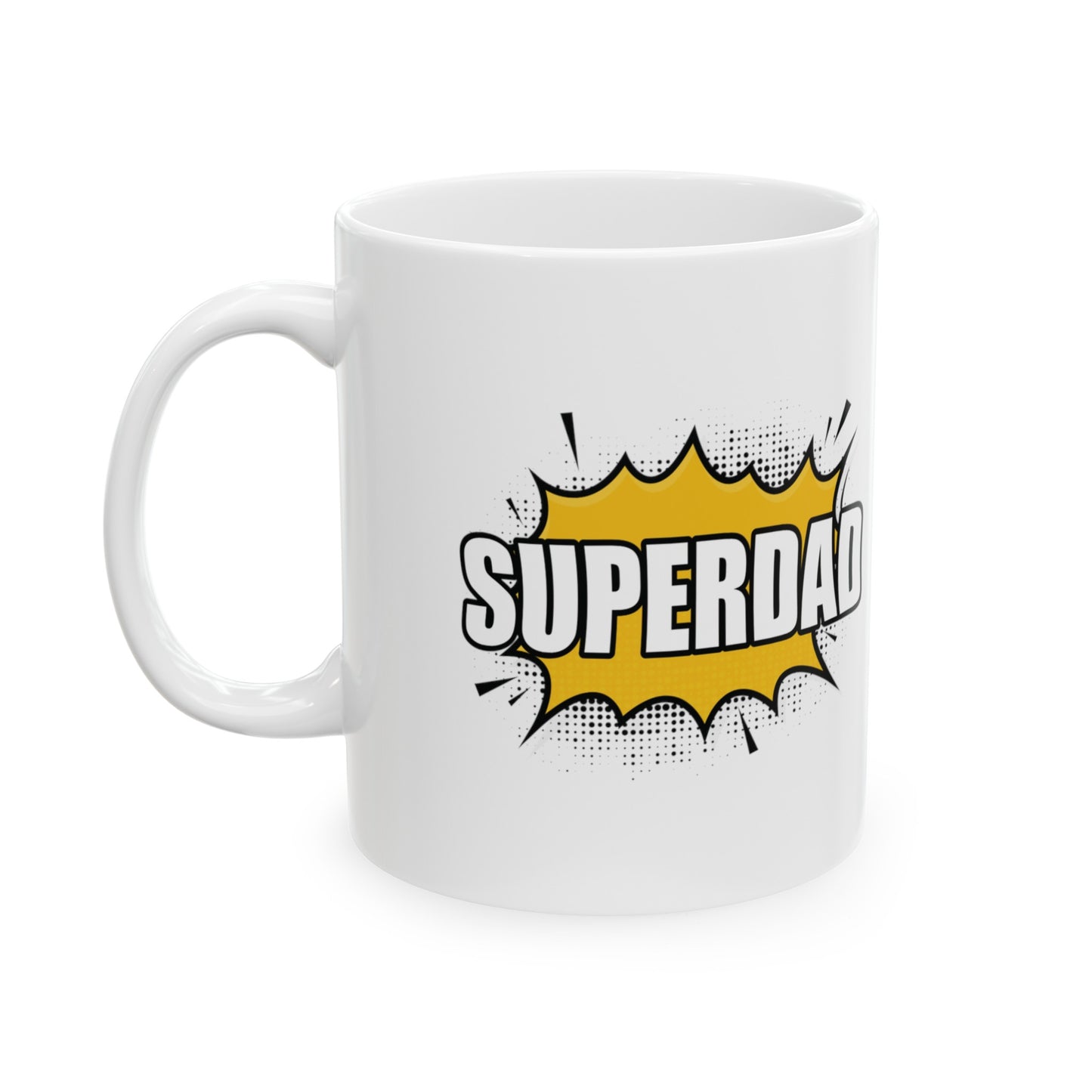Superdad - Ceramic Mug, (11oz)