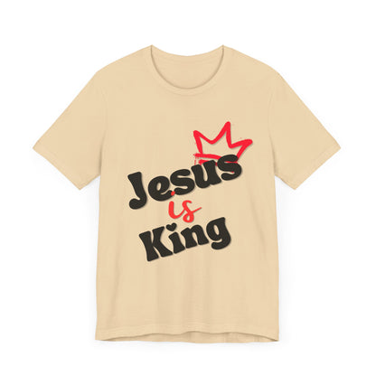 Jesus is King - Unisex Jersey Short Sleeve Tee